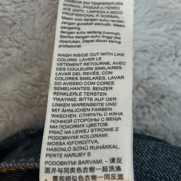 Levi Strauss & Co 527 Slim Bootcut Jeans Mens 30x32 Dark Wash Denim 527-0493 - Picture 5 of 12